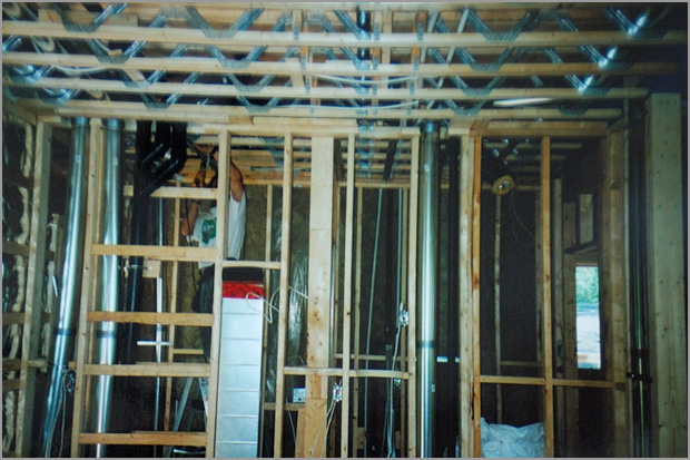 Construction (charpente) - Ralis par Construction Pascal Rondeau  Val-David